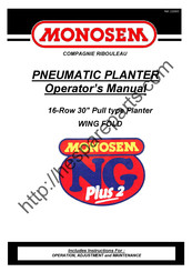 Monosem NG Plus 2 Operator's Manual
