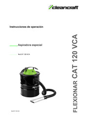CleanCraft flexCAT 120 VCA Operating Instructions Manual