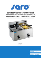 saro Profri 88 Operating Instructions Manual