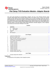 Texas Instruments TVS330 Series User Manual