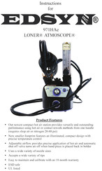 Edsyn LONER ATMOSCOPE 971HAe Instructions Manual