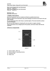 Berkefeld 7564 20 Series Operation And Assembly Instructions