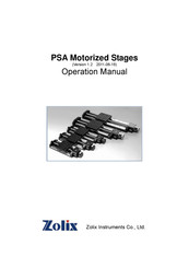 Zolix Instruments PSA400 Series Operating Manual