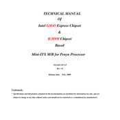 JETWAY NF93 Series Technical Manual