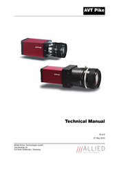 Allied Vision Technologies AVT Pike Series Technical Manual