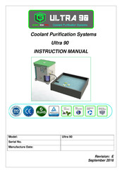 Green Eco Pro Ultra 90 Instruction Manual