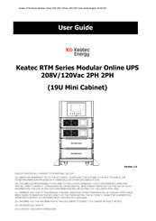 Keatec Energy RTM Series User Manual