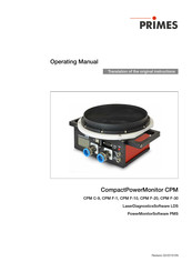Primes CPM F-1 Operating Manual