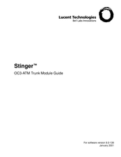Lucent Technologies Stinger OC3-ATM Manual