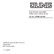 Jung FRWM 100 WW Instruction Manual