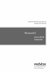 Revox Re:sound S Active 04 User Manual