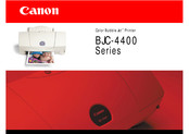 Canon Color Bubble Jet BJC-4400 Series Service Reference Manual