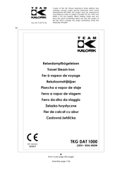 Kalorik TKG DAT 1000 Operating Instructions Manual