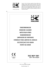 Kalorik TKG WSP 1001 Operating Instructions Manual