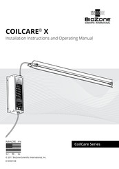 BioZone Scientific International COILCARE X Installation Instructions And Operating Manual