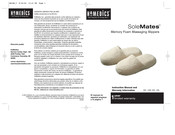 HoMedics SoleMates MS -1ML Instruction Manual And  Warranty Information