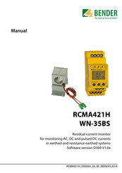 Bender RCMA421H-D2 Manual