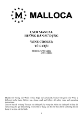 Malloca MWC-46BG User Manual