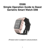 Deest D99 Simple Operation Manual