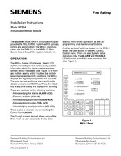 Siemens MKB-4 Installation Instructions
