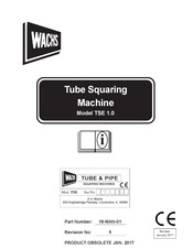 Wachs TSE 1.0 Operating Instructions Manual