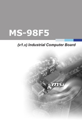 MSI MS-98F5 User Manual