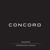 CONCORD Quartz Instruction Manual