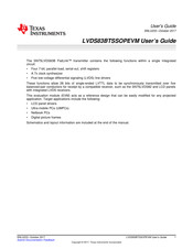 Texas Instruments FlatLink SN75LVDS83B User Manual