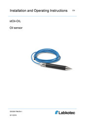 labkotec idOil-OIL-S Installation And Operating Instructions Manual