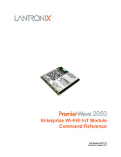 Lantronix PremierWave 2050 Command Reference Manual