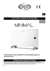 Argo MINIMAL Operating Instructions Manual