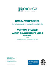Omega VSHP 120 Installation And Operation Manual