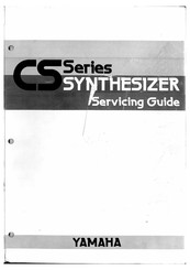 Yamaha CS Series Servicing Manual