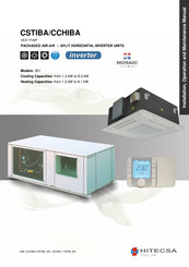 Hitecsa CSTIBA 301 Installation, Operation And Maintenance Manual