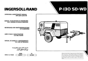 Ingersoll Rand P130 Compressor Operation Maintenance & Spares Manual 
