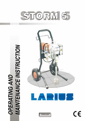Larius Storm 5 Operating And Maintenance Instruction Manual