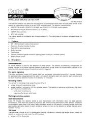 Satel MSD-350 Manual