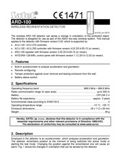 Satel ARD-100 Manual