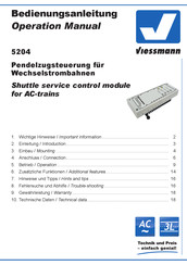 Viessmann 5204 Operation Manual