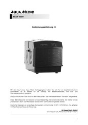 Aqua Medic Titan 4000 Operation Manual
