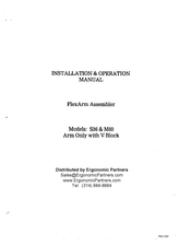 Midwest Specialties S36 Installation & Operation Manual