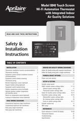 Aprilaire 8840 Manuals | ManualsLib