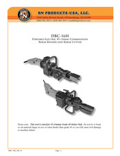 BN Products DBC-16H Manual