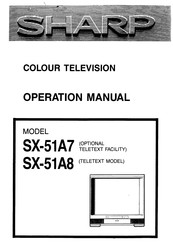 Sharp SX-51A8 Operation Manual