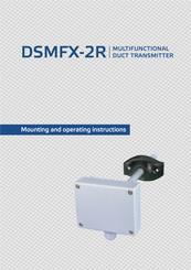Sentera Controls DSMFX-2R Mounting And Operating Instructions