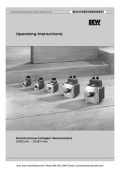 Sew Eurodrive CMDV162M Operating Instructions Manual