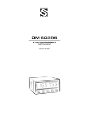 Orbit Merret OM 602RS Manual