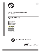 Ingersoll-Rand NVC 400 Operator's Manual