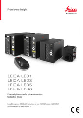 Leica LED8 Instructions For Use Manual