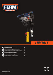 Ferm LHM1011 Original Instructions Manual